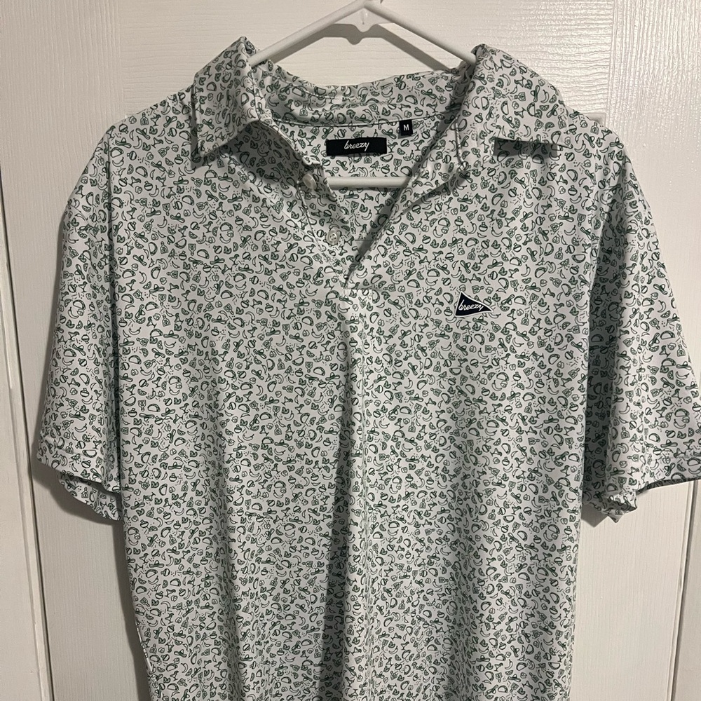 Breezy Golf Polo size medium
